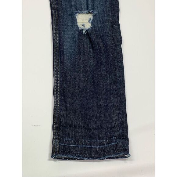 Vigoss Women’s Distressed Ripped The Thompson Tomboy Jeans Blue Size W29 - Picture 5 of 13